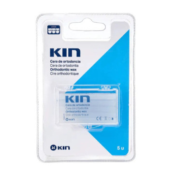 CERA ORTODONCIA PROTECTORA ROZADURA KIN BARRITAS 5 BARRITAS