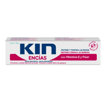 KIN ENCIAS PASTA DENTIFRICA  1 TUBO 125 ML