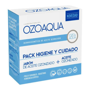 OZOAQUA PACK HIGIENE Y CUIDADO  1 ENVASE 15 ML ACEITE OZONIZ