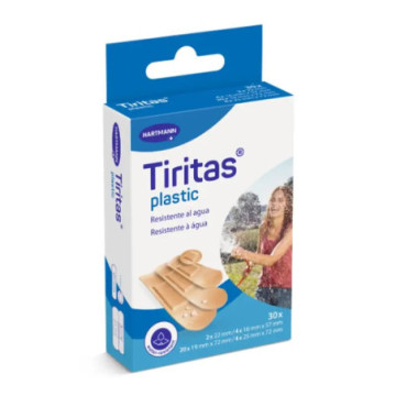 TIRITAS PLASTIC APOSITO ADHESIVO 30 UNIDADES