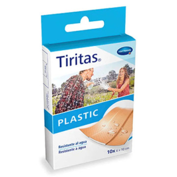TIRITAS PLASTIC APOSITO ADHESIVO ELASTIC 10 UNIDADES 10 MM X