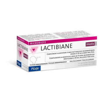 LACTIBIANE IMEDIA PILEJE  4 STICKS ORODISPENSABLES