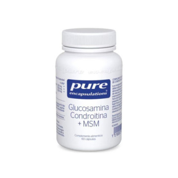 PURE ENCAPSULATIONS GLUCOSAMINA CONDROITINA + MSM  60 CAPSUL