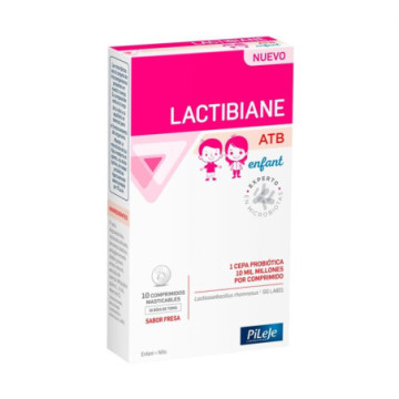 LACTIBIANE ATB ENFANT  10 COMPRIMIDOS MASTICABLES SABOR FRES