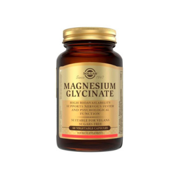 SOLGAR BISGLICINATO DE MAGNESIO  60 CAPSULAS VEGETALES