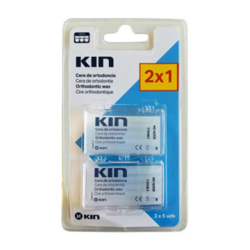 CERA ORTODONCIA KIN 5 UNIDADES X 2