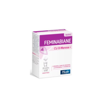 FEMINABIANE CU D-MANOSA +  10 SOBRES SABOR FRESA