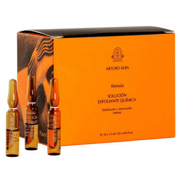 ARTURO ALBA FORMULA SOLUCION EXFOLIANTE QUIMICA