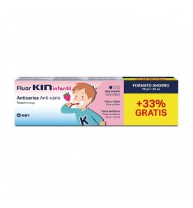 FLUOR KIN INFANTIL PASTA DENTIFRICA 1 ENVASE 75